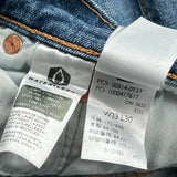 Levis Jeans - 33W 29L Blue Cotton