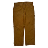 Dickies Carpenter Pants - 33W 31L Brown Cotton