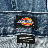 Dickies Double Knee Jeans - 34W 30L Blue Denim