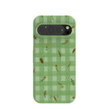 Sage Green Fall Gingham Google Pixel 9/9 Pro Case