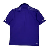 Adidas Football Shirt - Large Purple Polyester