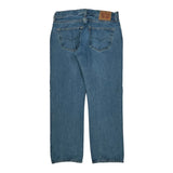 501 Levis Jeans - 32W 30L Blue Denim