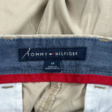 Tommy Hilfiger Chino Shorts - 34W 10L Beige Cotton