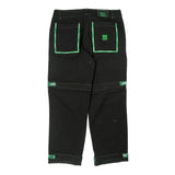 Francois Girbaud Double Knee Cargo Pants - 38W 30L Green Cotton