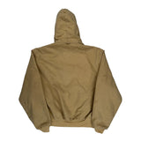 Carhartt J06 Wet Jacket - Large Beige Cotton