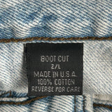 Harley Davidson Boot Cut Jeans - 24W 31L Light Wash Cotton