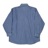 Tommy Hilfiger Striped Shirt - Large Blue Cotton