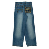 Unbranded Graphic Jeans - 25W 25L Blue Cotton