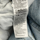 501 Levis Jeans - 33W 31L Light Wash Cotton