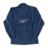 Reebok Windbreaker - Medium Blue Nylon
