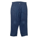 Carhartt Trousers - 34W 30L Navy Cotton