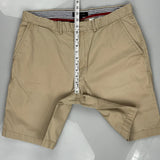 Tommy Hilfiger Chino Shorts - 36W 11L Beige Cotton