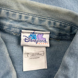 Disney Denim Shirt - Large Light Wash Cotton