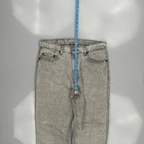 Made In USA Levis Jeans - 34W 32L Grey Cotton