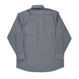 Tommy Hilfiger Checked Shirt - Large Gray Cotton Blend