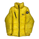 Reebok Puffer - Large Yellow Polyester