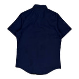 Tommy Hilfiger Slim Fit Short Sleeve Shirt - XS Navy Cotton