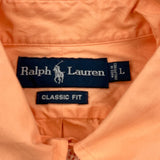 Ralph Lauren Shirt - Large Orange Cotton
