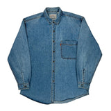 Levis Denim Shirt - Large Blue Cotton