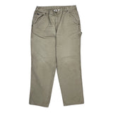 Unbranded Carpenter Pants - 34W 33L Beige Cotton