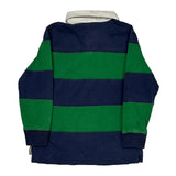 Age 5 Polo By Ralph Lauren Striped Rugby Shirt - XS Green Cotton