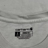 Carhartt T-Shirt - Small Green Cotton