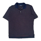 Polo By Ralph Lauren Striped Polo Shirt - Medium Multicoloured Cotton
