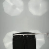 Levis 505 Jeans - 36W 31L Black Cotton