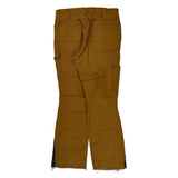Chieffin Heavily Dickies Carpenter Pants - 33W 33L Brown Cotton
