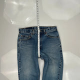 505 Levis Jeans - 32W 30L Blue Cotton