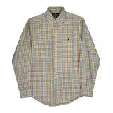 Ralph Lauren Checked Shirt - Medium Blue Cotton