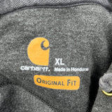 Carhartt Hoodie - XL Grey Cotton Blend