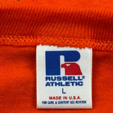 Ra Express Russell Athletic Single Stitch T-Shirt - Large Red Cotton