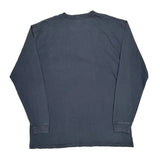 Carhartt Long Sleeve T-Shirt - XL Blue Cotton
