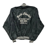 Made In USA Uncle Charlie'S The Boobie Trap Richard A. Leslie Varsity Jacket - 2XL Black Polyester