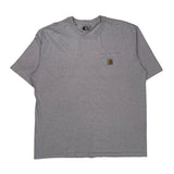 Carhartt T-Shirt - XL Grey Cotton