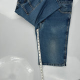 Dickies Denim Shorts - 36W 11L Blue Denim