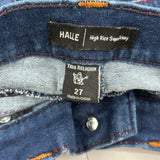 True Religion Skinny Jeans - 25W US 2 Dark Wash Cotton Blend