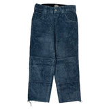 Dickies Double Knee Cord Pants - 30″ Waist Blue Corduroy