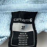 Age 3 Carhartt Hoodie - 2XS Blue Cotton
