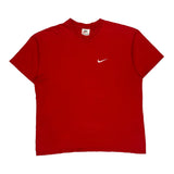Made In USA Nike T-Shirt - Large Red Cotton