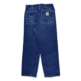 Carhartt Carpenter Pants - 31W 30L Blue Cotton