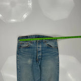 501 Levis Jeans - 31W 30L Light Wash Denim