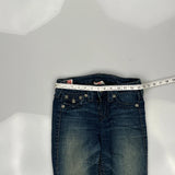 True Religion Skinny Jeans - 26W UK 6 Blue Cotton