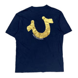 True Religion T-Shirt - XL Blue Cotton