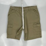 Wrangler Cargo Shorts - 36W 10L Khaki Cotton
