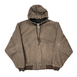 Walls Jacket - Large Brown Cotton