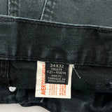 Dakota Grizzly Cargo Pants - 32W 32L Black Cotton