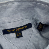 Tommy Hilfiger Striped Shirt - Medium Blue Cotton
