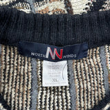 Unbranded Sweater - XL Multicoloured Acrylic Blend